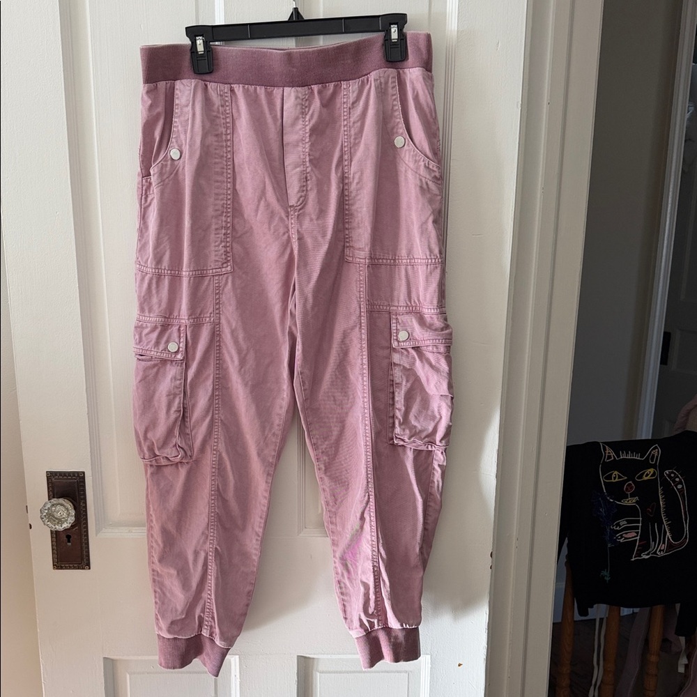 Anthropologie Mauve Jogger Pants